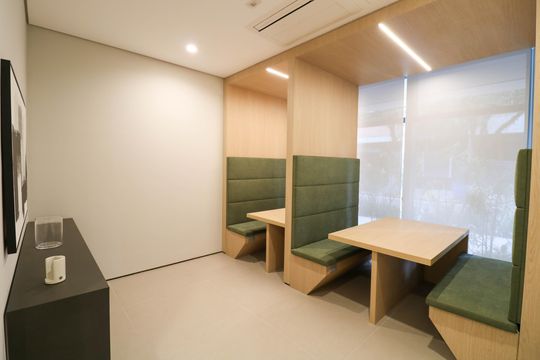 Área comum de kitnet/studio para alugar com 1 quarto, 23m² em Jardim das Acacias, São Paulo