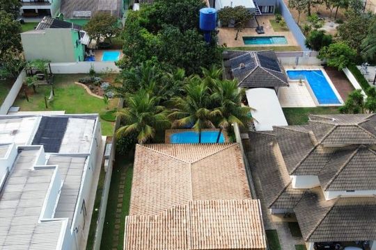 Vista do alto da casa de casa de condomínio à venda com 4 quartos, 230m² em Condomínio Quintas do Sol, Brasília