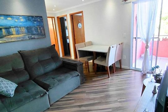 Sala de apartamento para alugar com 2 quartos, 52m² em Jardim Sul, São José dos Campos