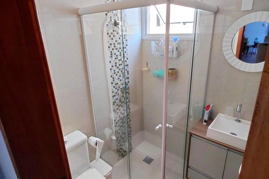 Banheiro de apartamento para alugar com 2 quartos, 52m² em Jardim Sul, São José dos Campos