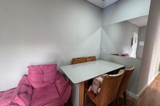 sala de apartamento à venda com 2 quartos, 49m² em Padroeira, Osasco