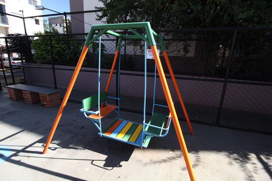 Área comum - Playground de apartamento para alugar com 3 quartos, 69m² em Santa Mônica, Uberlândia