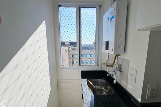 Área de serviço de apartamento para alugar com 2 quartos, 37m² em Santana, São Paulo