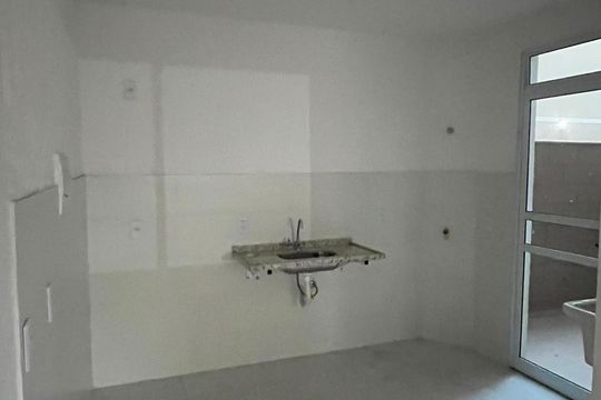 Cozinha de apartamento para alugar com 2 quartos, 44m² em Estância do Hibisco, Contagem