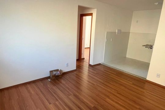 Sala de apartamento para alugar com 2 quartos, 44m² em Estância do Hibisco, Contagem