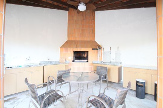 Área comum - Churrasqueira de apartamento à venda com 3 quartos, 197m² em Vila Andrade, São Paulo