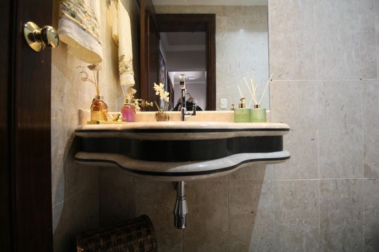 lavabo de apartamento à venda com 3 quartos, 197m² em Vila Andrade, São Paulo
