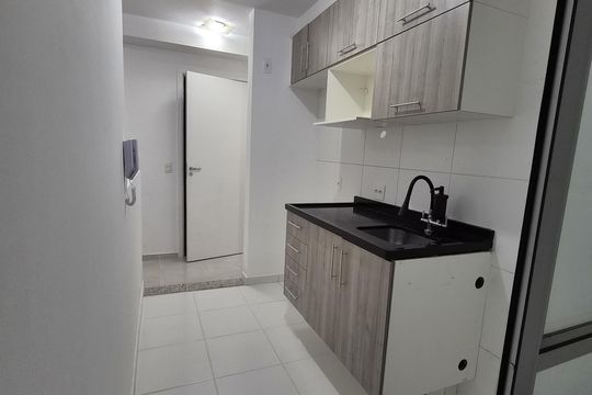 Cozinha de apartamento para alugar com 2 quartos, 50m² em Parque Reboucas, São Paulo