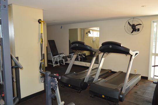 Área comum - Academia de kitnet/studio para alugar com 1 quarto, 35m² em Nova Aliança, Ribeirão Preto