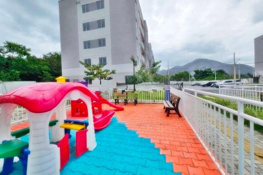 Área externa de apartamento à venda com 2 quartos, 47m² em Recreio dos Bandeirantes, Rio de Janeiro