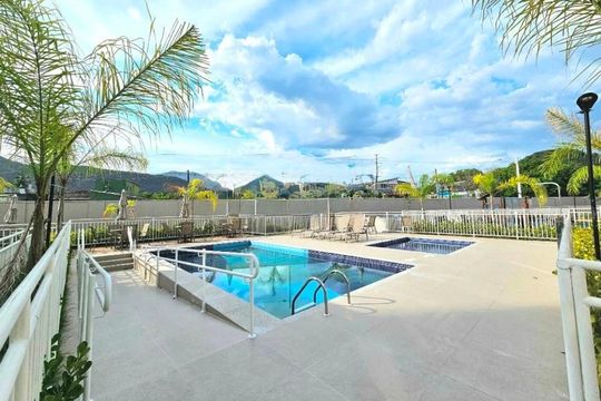 Área externa de apartamento à venda com 2 quartos, 47m² em Recreio dos Bandeirantes, Rio de Janeiro