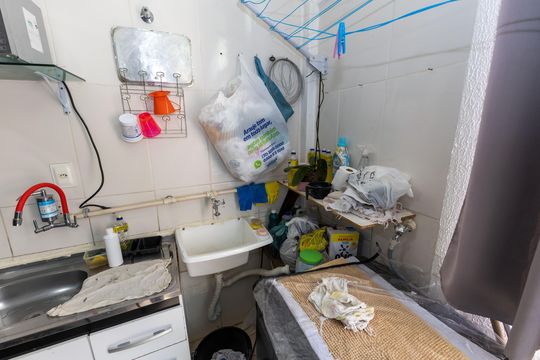 Área de Serviço de apartamento à venda com 2 quartos, 77m² em Santo Antônio, Belo Horizonte
