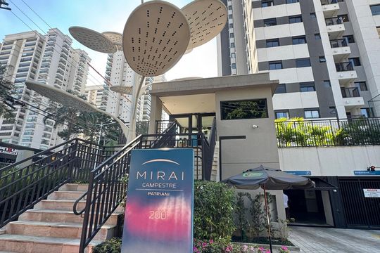 Fachada de apartamento para alugar com 2 quartos, 79m² em Campestre, Santo André