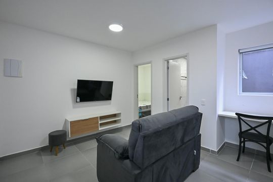 Sala de apartamento para alugar com 1 quarto, 27m² em Ferreira, São Paulo