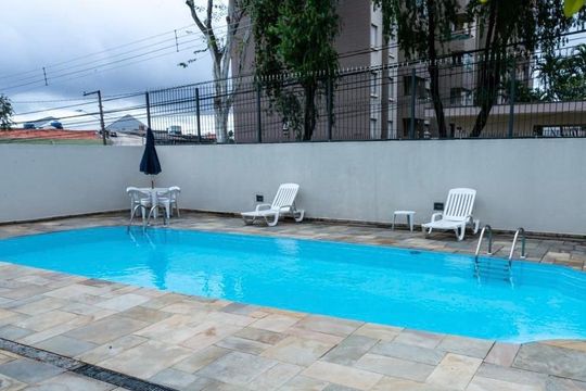 Área comum - Piscina de apartamento para alugar com 2 quartos, 62m² em Vila Santa Maria, São Paulo