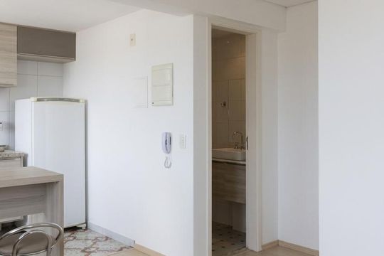 Sala de apartamento à venda com 1 quarto, 36m² em Jardim Celeste, São Paulo