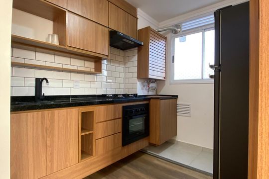 Cozinha de apartamento para alugar com 2 quartos, 42m² em Butantã, São Paulo