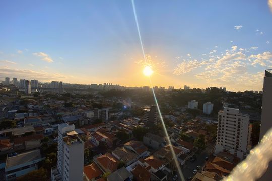 Vista da varanda da sala de apartamento para alugar com 2 quartos, 42m² em Butantã, São Paulo