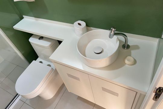 Banheiro de apartamento para alugar com 2 quartos, 42m² em Butantã, São Paulo