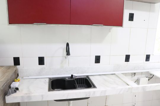 Cozinha de apartamento para alugar com 2 quartos, 61m² em Parque Pecuaria, Campos dos Goytacazes