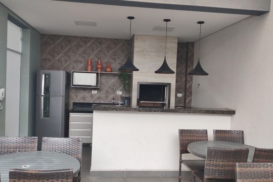 Área comum - Churrasqueira de apartamento para alugar com 2 quartos, 50m² em Boa Vista, São Caetano do Sul