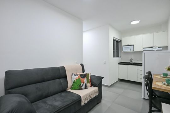 Sala de apartamento para alugar com 2 quartos, 38m² em Ferreira, São Paulo