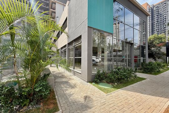 Fachada de kitnet/studio à venda com 1 quarto, 33m² em Brooklin, São Paulo