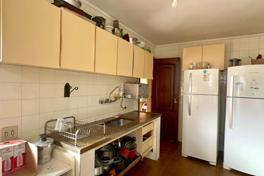 Cozinha de apartamento à venda com 3 quartos, 140m² em Pinheiros, São Paulo