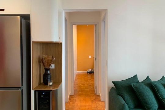Sala de apartamento à venda com 2 quartos, 100m² em Vila Progredior, São Paulo