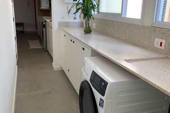 Área de serviço de apartamento à venda com 2 quartos, 100m² em Vila Progredior, São Paulo