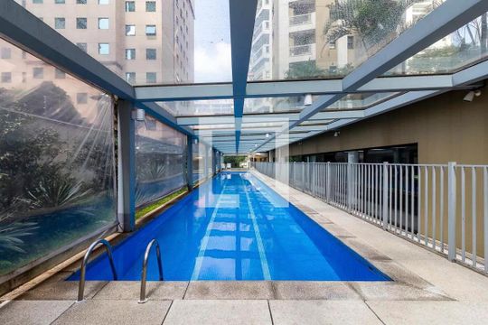 Área comum - Piscina de apartamento à venda com 2 quartos, 70m² em Vila Olímpia, São Paulo