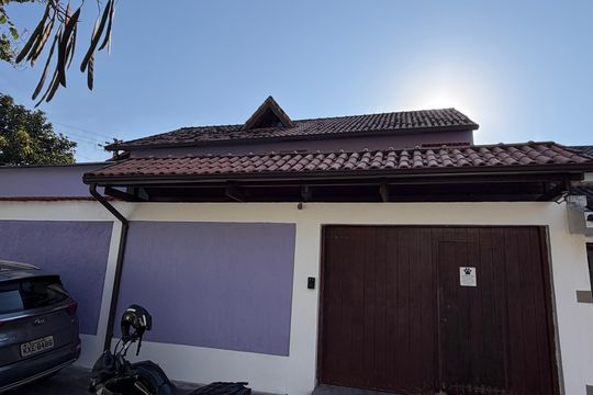 Fachada de casa de condomínio à venda com 4 quartos, 274m² em Freguesia (jacarepaguá), Rio de Janeiro