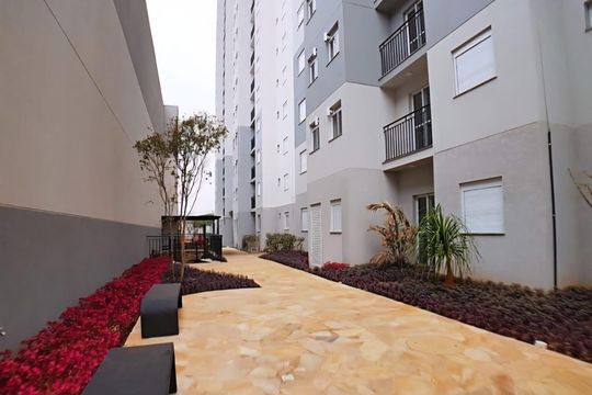 Área externa de apartamento para alugar com 2 quartos, 54m² em Paulicéia, Piracicaba