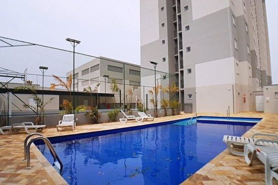 Área externa de apartamento para alugar com 2 quartos, 54m² em Paulicéia, Piracicaba