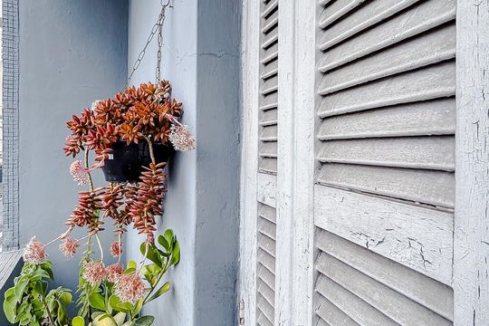 Varanda do quarto de apartamento à venda com 1 quarto, 45m² em Tatuapé, São Paulo