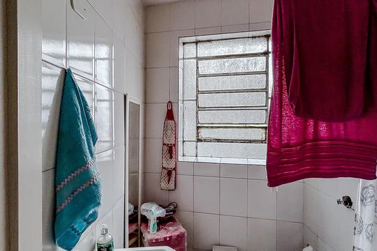 Banheiro de apartamento à venda com 1 quarto, 45m² em Tatuapé, São Paulo