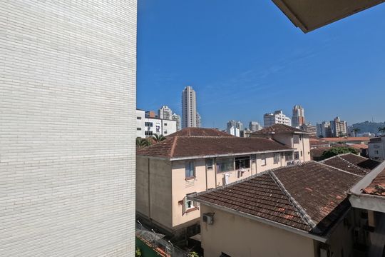 Vista do Quarto 2 de apartamento para alugar com 2 quartos, 63m² em Gonzaga, Santos