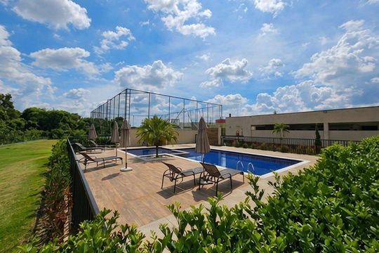 Piscina de casa de condomínio à venda com 3 quartos, 205m² em Jardim Mantova, Indaiatuba