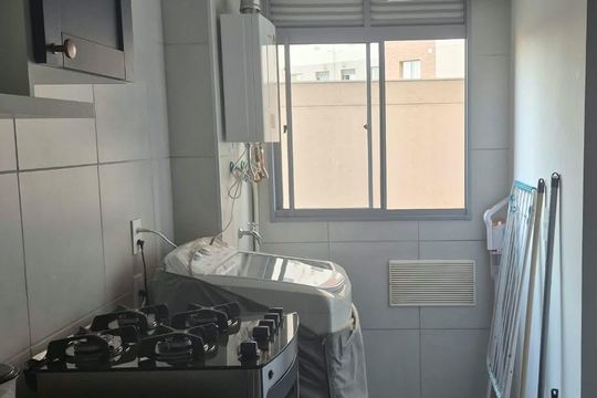 Área de serviço de apartamento à venda com 1 quarto, 30m² em Barra Funda, São Paulo