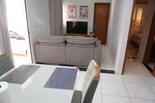 Sala de casa à venda com 2 quartos, 80m² em Jardim Guanabara, Goiânia
