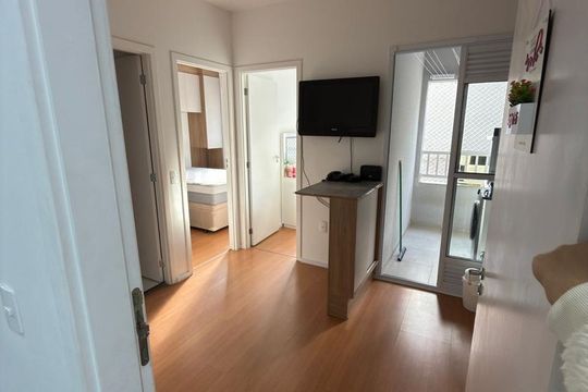 Sala de apartamento para alugar com 1 quarto, 31m² em Vila Andrade, São Paulo