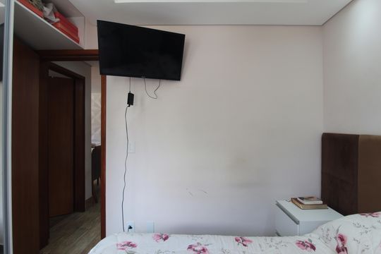 Quarto 2 de apartamento à venda com 2 quartos, 48m² em Frei Leopoldo, Belo Horizonte