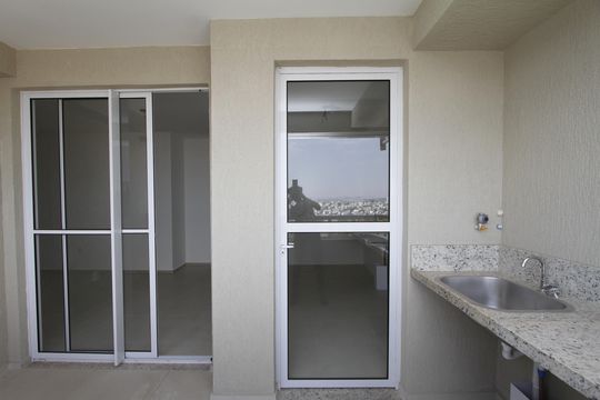 Varanda da Sala de apartamento para alugar com 2 quartos, 66m² em Gutierrez, Belo Horizonte