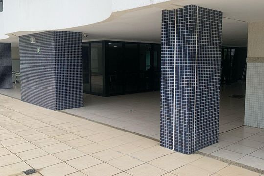 Área externa de apartamento para alugar com 1 quarto, 93m² em Alphaville I, Salvador
