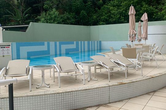 Área externa de apartamento para alugar com 1 quarto, 93m² em Alphaville I, Salvador