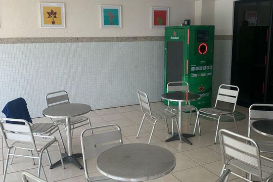 Área externa de apartamento para alugar com 1 quarto, 93m² em Alphaville I, Salvador