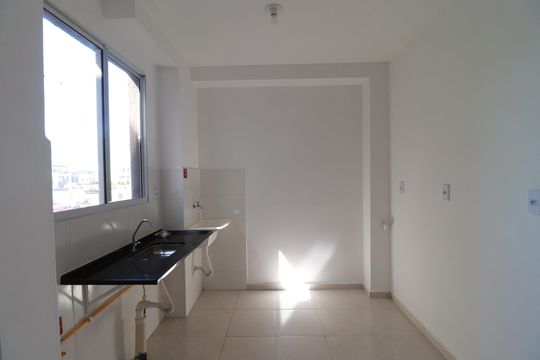 Cozinha  de apartamento para alugar com 2 quartos, 41m² em Parque Residencial Candido Portinari, Ribeirão Preto