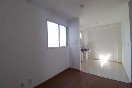 Sala de apartamento para alugar com 2 quartos, 41m² em Parque Residencial Candido Portinari, Ribeirão Preto