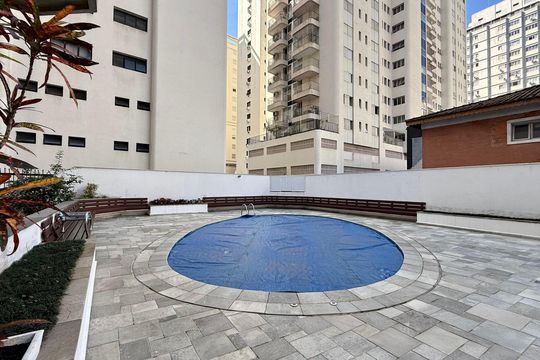 Área comum de apartamento para alugar com 3 quartos, 161m² em Barra Funda, Guarujá