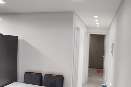 Sala de apartamento à venda com 2 quartos, 54m² em Casa Branca, Santo André